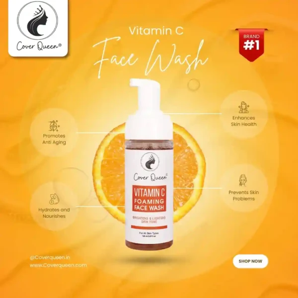 Vitamin c Foaming Face Wash
